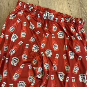 Heinz Tomato Ketchup Men's Lounge Pants Hometown Pittsburgh Nostalgia XXL Red